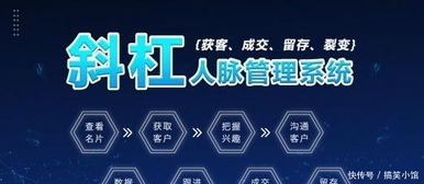 銷(xiāo)售利器對(duì)比 軟件開(kāi)發(fā)與“斜杠人脈管理系統(tǒng)”如何賦能高效獲客
